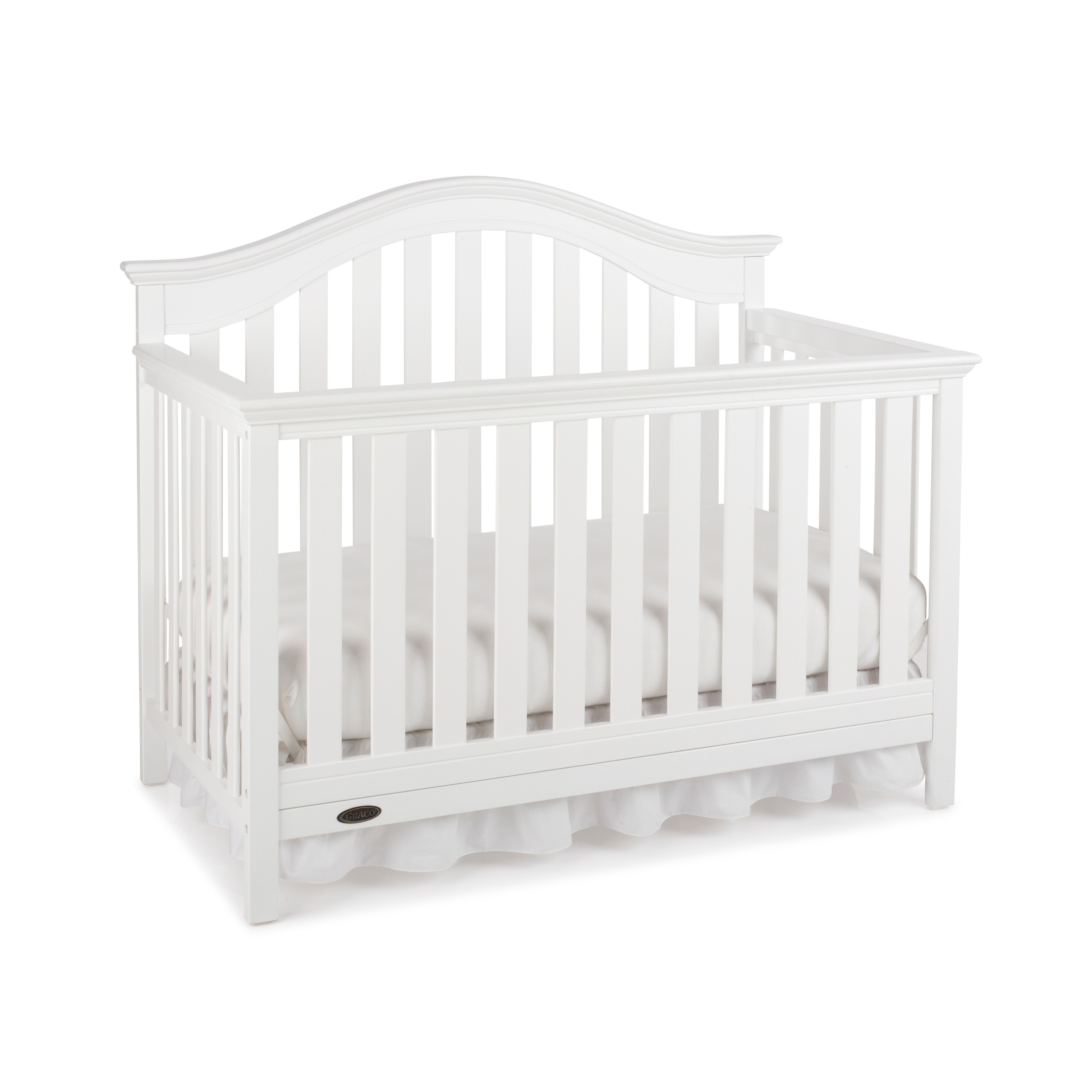 Graco Bryson 4 in 1 Convertible Crib with Adjustable Height Mattress and  Converts to Toddler Bed & Day Bed - buybuy BABY - 25716169