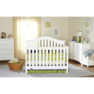 Graco Bryson 4 in 1 Convertible Crib with Adjustable Height Mattress and Converts to Toddler Bed & Day Bed