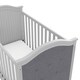 preview thumbnail 16 of 19, Graco Linden Tufted Upholstered 3-in-1 Convertible Crib with Adjustable Height Mattress and Converts to Toddler Bed & Day Bed