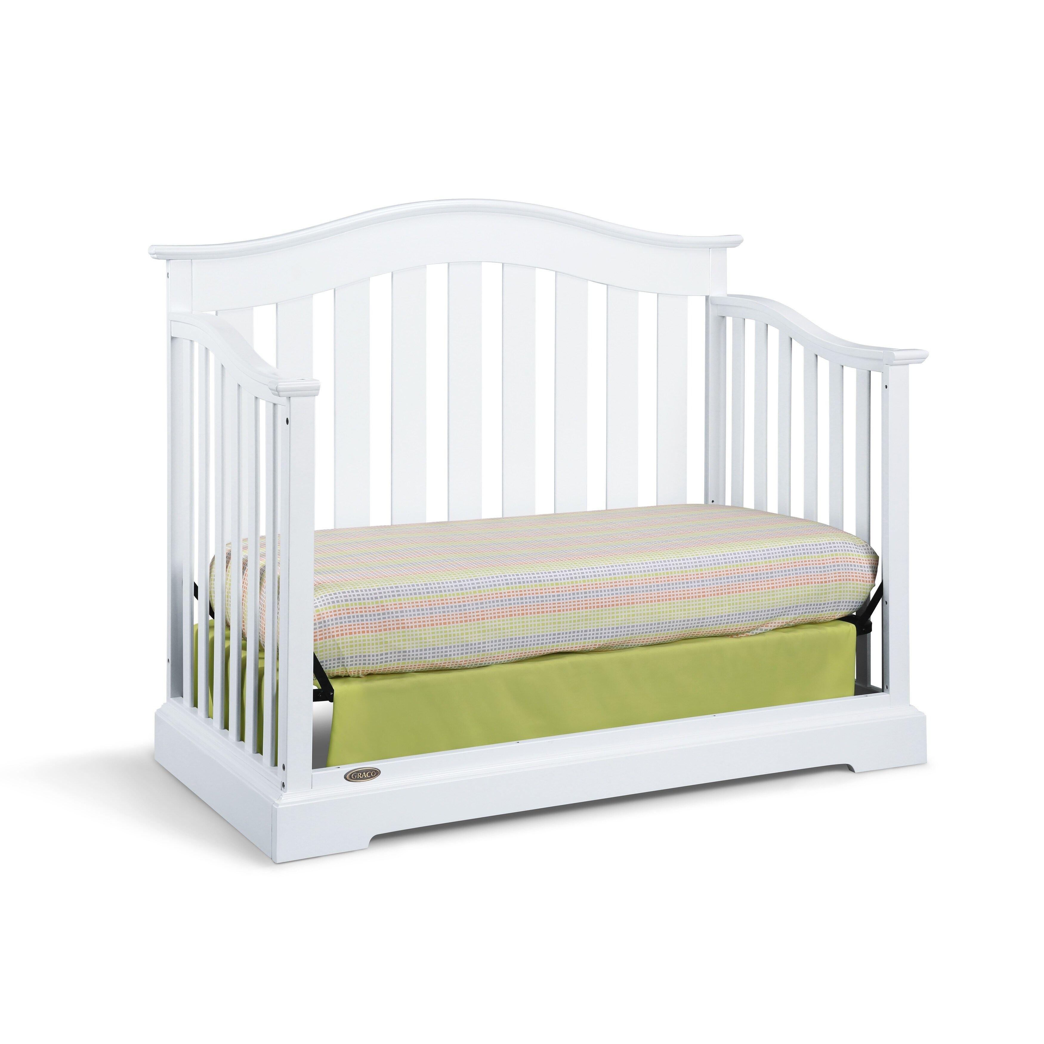 Graco Westbrook 4 in 1 Convertible Crib with Adjustable Height Mattress and  Converts to Toddler Bed & Day Bed - buybuy BABY - 25716179