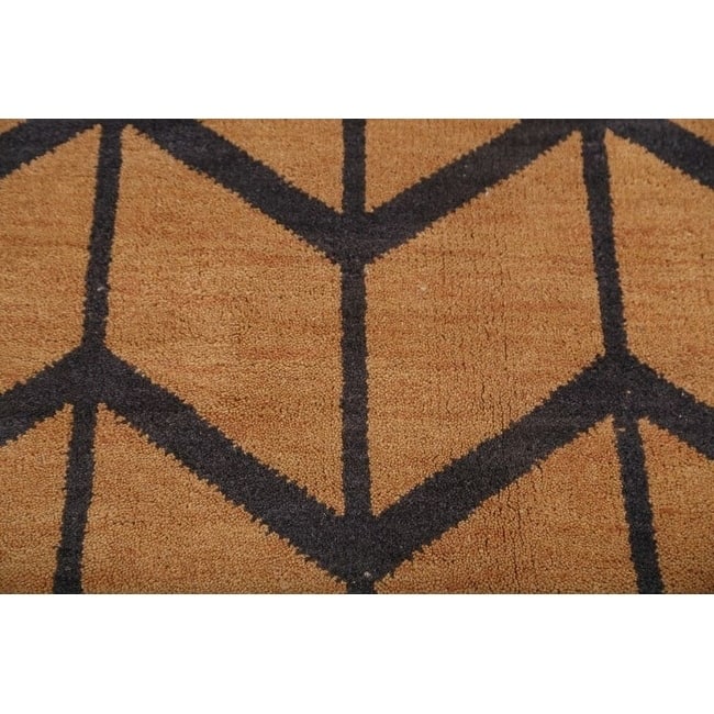 Hand Made Traditional Moroccan Trellis Oriental Area Rug - 9'11" x 8'2"