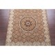 preview thumbnail 3 of 18, Kashan Hand Tufted Wool Floral Area Rug Oriental Brown - 7'2" x 10'2"