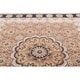 preview thumbnail 12 of 18, Kashan Hand Tufted Wool Floral Area Rug Oriental Brown - 7'2" x 10'2"