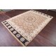 preview thumbnail 16 of 18, Kashan Hand Tufted Wool Floral Area Rug Oriental Brown - 7'2" x 10'2"