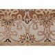 preview thumbnail 9 of 18, Kashan Hand Tufted Wool Floral Area Rug Oriental Brown - 7'2" x 10'2"