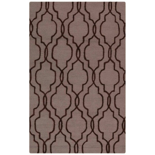 Gracewood Hollow Pidmo Handmade Morroccan Trellis Area Rug - 5'0