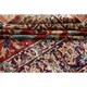 preview thumbnail 17 of 18, Pre-1900 Antique Silk Heriz Oriental Hand Made Persian Area Rug - 6'11" x 5'0"