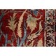 preview thumbnail 10 of 18, Pre-1900 Antique Silk Heriz Oriental Hand Made Persian Area Rug - 6'11" x 5'0"