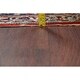 preview thumbnail 20 of 18, Pre-1900 Antique Silk Heriz Oriental Hand Made Persian Area Rug - 6'11" x 5'0"