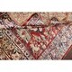 preview thumbnail 18 of 18, Pre-1900 Antique Silk Heriz Oriental Hand Made Persian Area Rug - 6'11" x 5'0"
