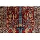 preview thumbnail 4 of 18, Pre-1900 Antique Silk Heriz Oriental Hand Made Persian Area Rug - 6'11" x 5'0"