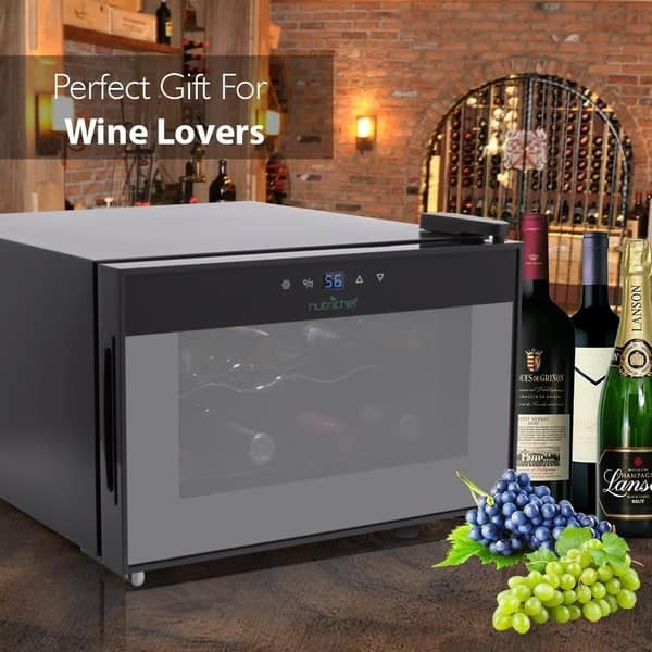 Shop Nutrichef Pktewc806 Electric Wine Cooler Countertop Wine