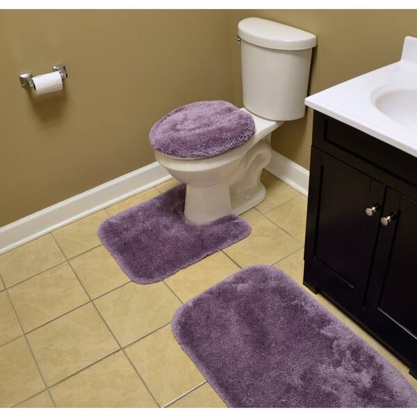 Finest Luxury Purple Ultra Plush Washable Bath Rug Runner On 25719777 Finest Luxury Purple Ultra Plush
