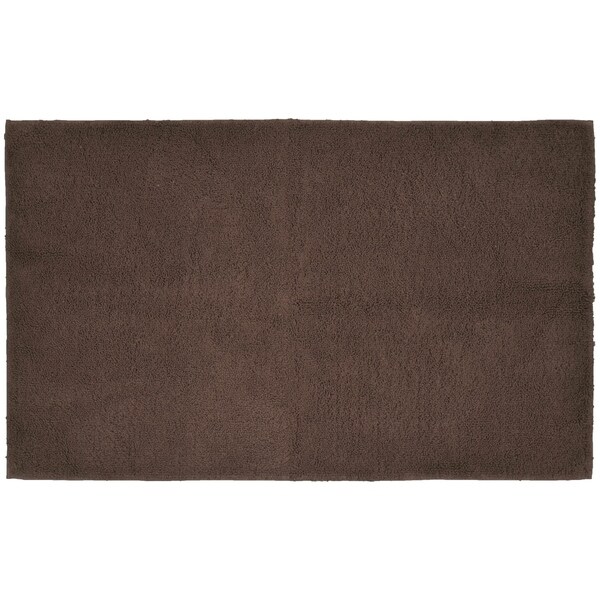 chocolate brown bath mat