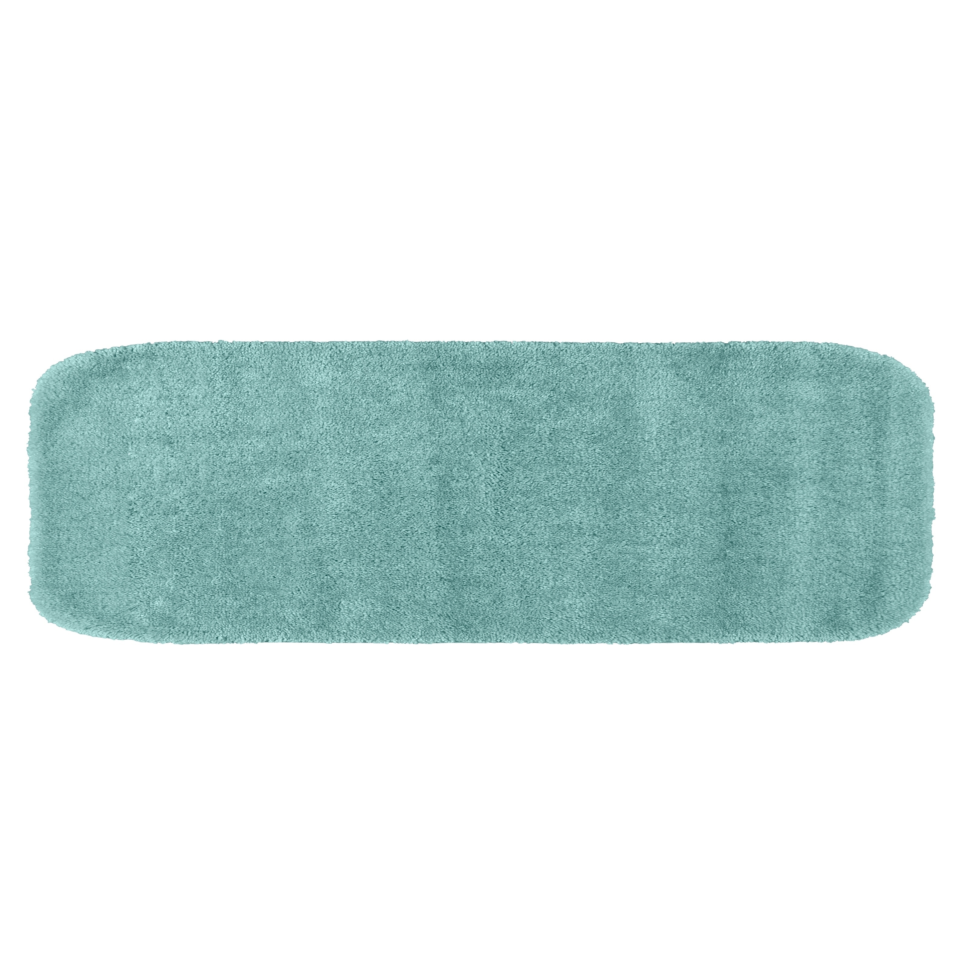 Shop Traditional Plush Sea Foam Washable Nylon Bathroom Rug Runner On Sale Overstock 25719829