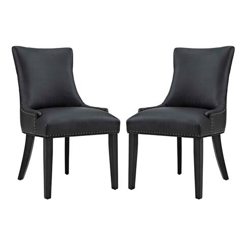 Copper Grove Vodice Faux Leather Dining Chair (Set of 2)