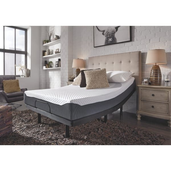 Signature Design By Ashley 10-inch Chime Elite Memory Foam Mattress In 