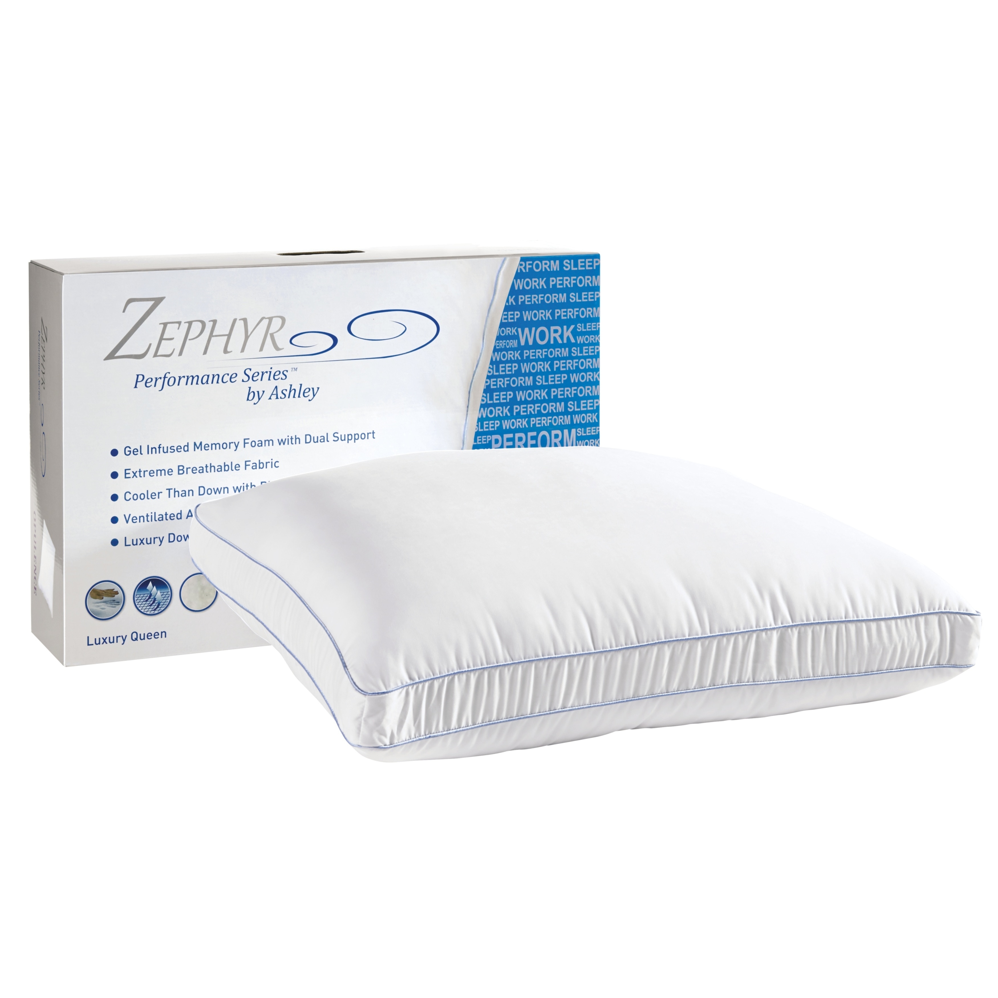 Signature memory clearance foam pillow