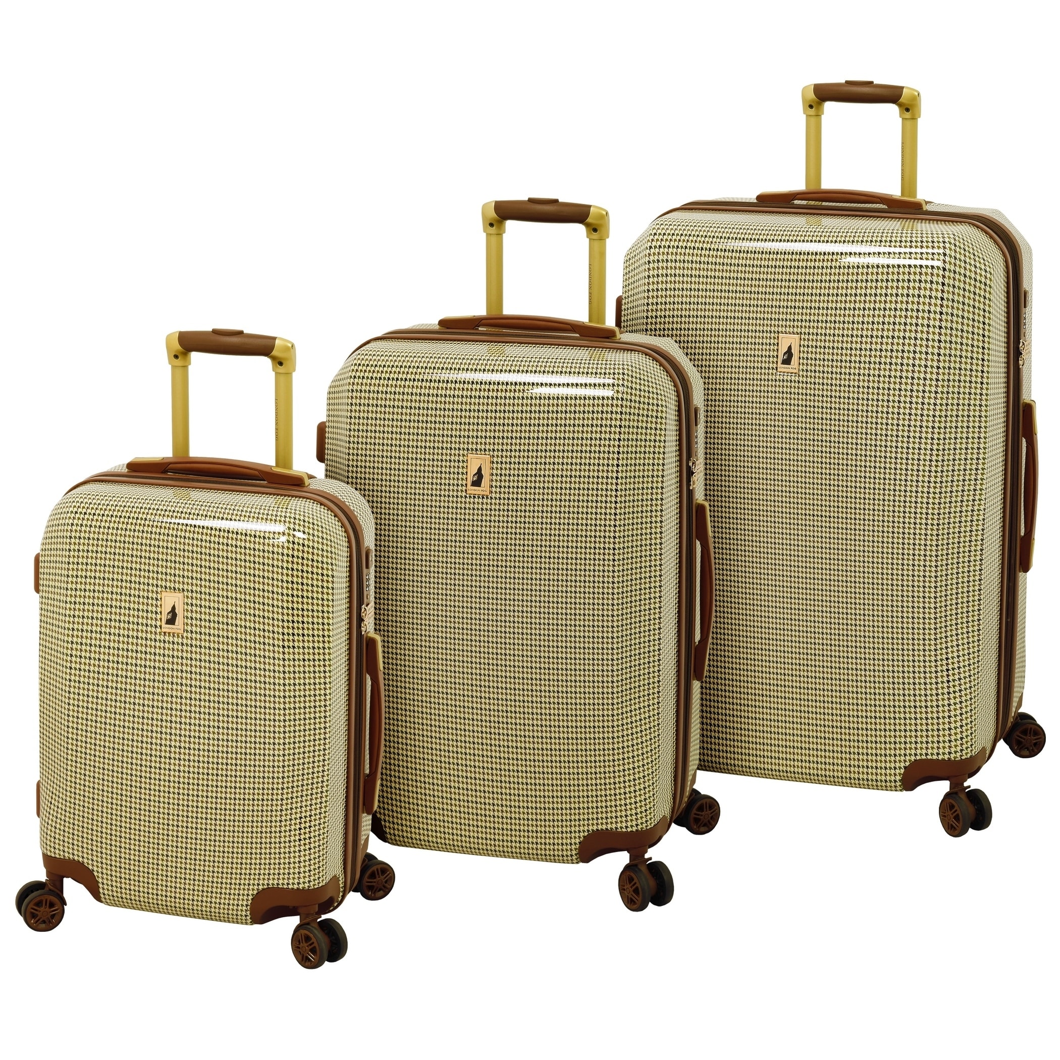 london fog 3 piece luggage set