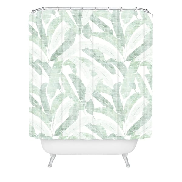 Shop Deny Designs Banana Leaf Shower Curtain 69 X72 On Sale Overstock 25720215