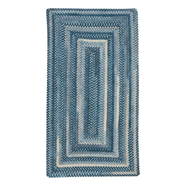 Capel Rugs Braided Alliance Denim Cotton Area Rug - 20" x 30" runner