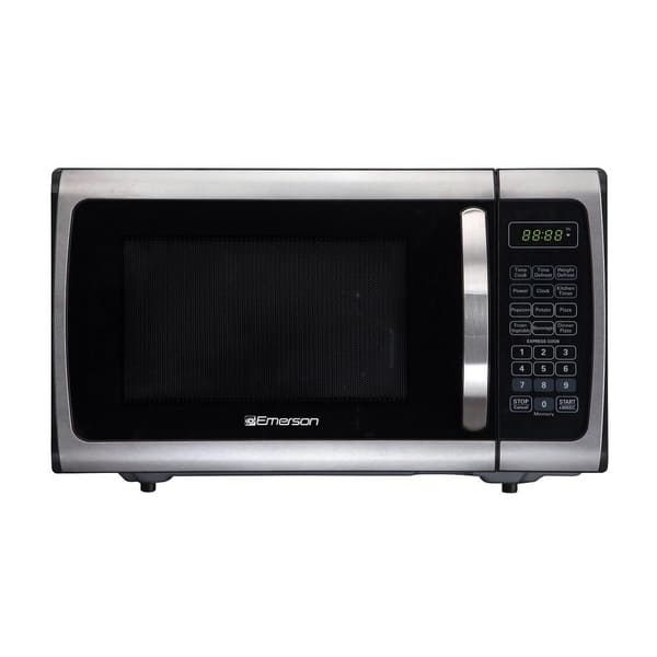 Hamilton Beach 0.9 cu. ft. Countertop Microwave Oven, 900 Watts, Black  Stainless Steel, New