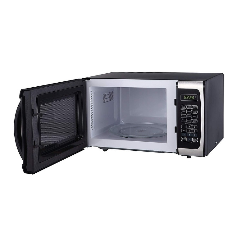 Shop Emerson Er105005 0 9 Cu Ft 900 Watt Countertop Microwave