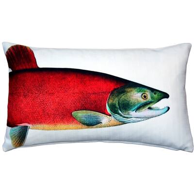 Pillow Décor - Salmon Fish Pillow 12x20