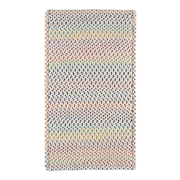 Capel Rugs Braided Vivid Multi Nylon Area Rug - 8' 6" x 8' 6" runner