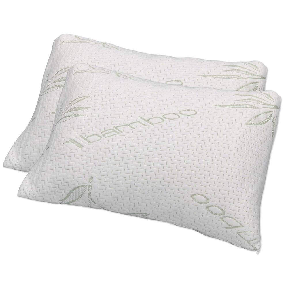Overstock Sleeping Adjustable Bamboo Memory Foam Pillow with Bamboo Charcoal