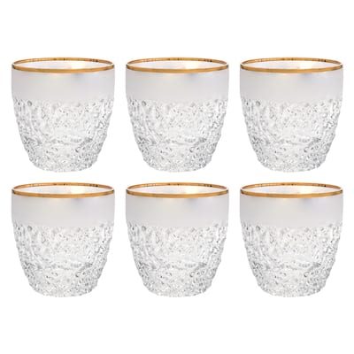 Majestic Gifts Inc. Set of 6 Crystal Tumblers