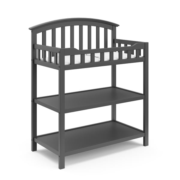 graco grey changing table