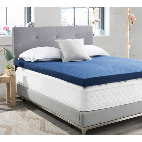 Coma Inducer 3-inch Memory Foam Mattress Topper with Cover