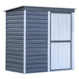 euro - lite pent window shed, 8' x 4' - arrow storage