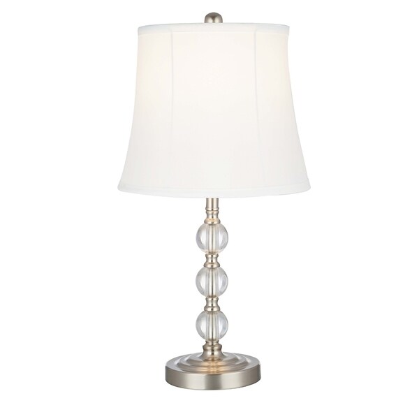 stacked ball table lamp