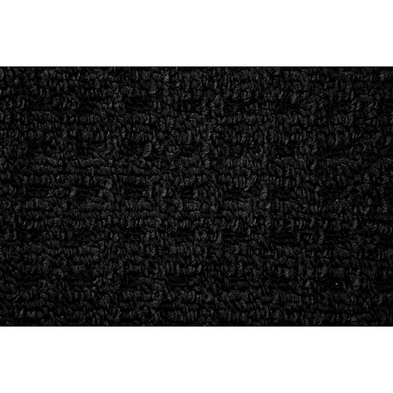 Garland Rug Herald Square Kitchen/ Door Rug - 18" x 30" - Black