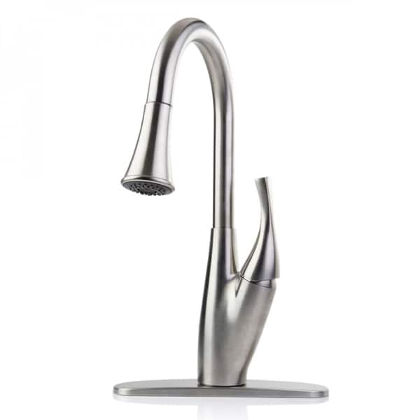 Shop Ispring Lj01abn Single Handle Swivel Kitchen Bar Sink Faucet