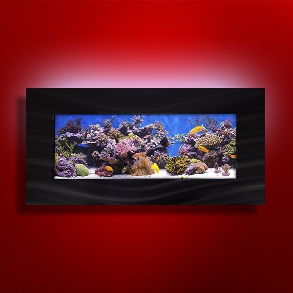 wall mounted aquarium