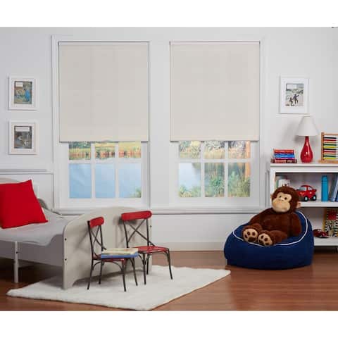 Copper Grove Yerevan Cream Light Filtering Cordless Cellular Shade (72 inches long)