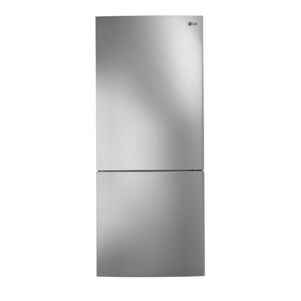 Shop LG LBNC15221V 15 cu. ft. Bottom Freezer Refrigerator in Silver - 7