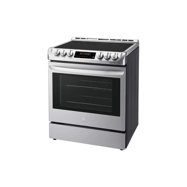 LG LSE4611ST 6.3 cu. ft. Electric Single Oven Slidein Range with