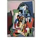 Harlequin Musician, 1924 by Pablo Picasso Gallery Wrapped Canvas Giclee ...