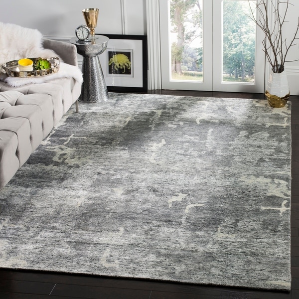 Safavieh Couture Hand-knotted Tibetan Ultima Modern Wool Rug