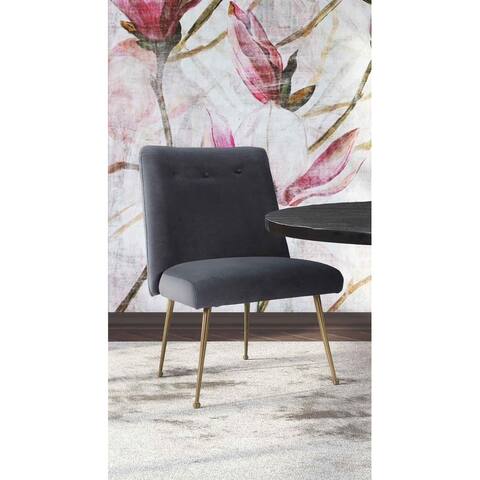Batik Grey Velvet Dining Chair