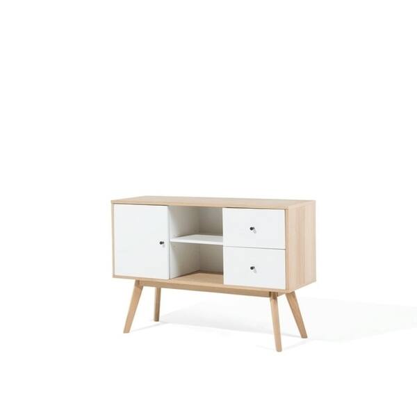 Shop Chest Of Drawers Sideboard White Valdez Free Shipping