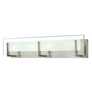 Hinkley Latitude 4-Light Vanity Light in Brushed Nickel