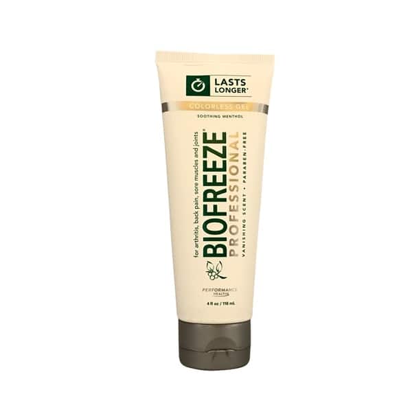 Shop Biofreeze 4 Ounce Professional Colorless Gel Tube Overstock