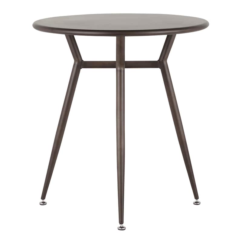 Carbon Loft Barton Industrial Round Dinette Table