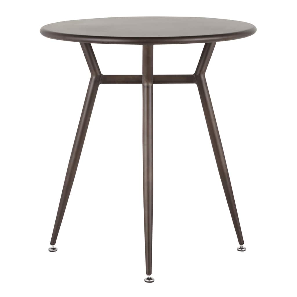 Carbon Loft Barton Industrial Round Dinette Table
