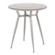 preview thumbnail 14 of 21, Carbon Loft Barton Industrial Round Dinette Table